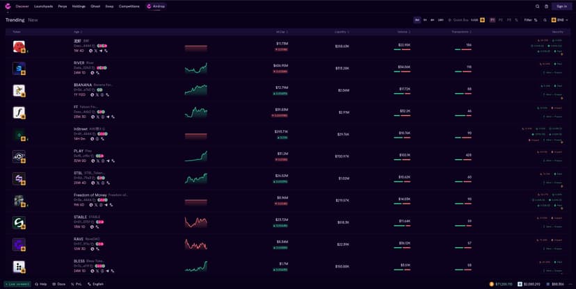 TradeGenius Trading Frontend website preview